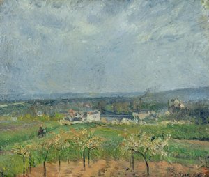 Paisaje en Pontoise, 1877